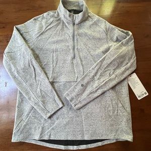 Lululemon “at ease” 1/2 zip —Men’s XL — NWT